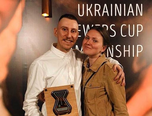 2nd place in the Ukrainian National Brewers Cup