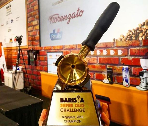 1st Place, Bi-annual Singapore FHA Barista Super Duo Challenge